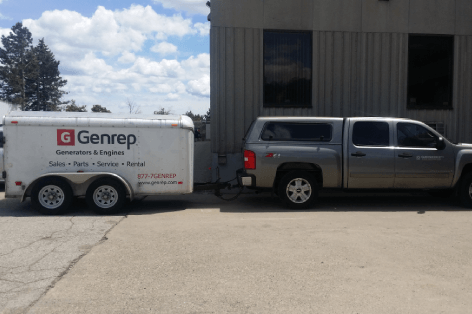 Generator Rentals from Genrep Small